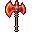  fiery knight axe